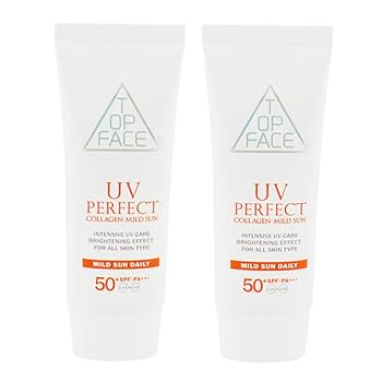 Amazon.com: arraTOPFACE UV Perfect Collagen-Mild Sun SPF50+/